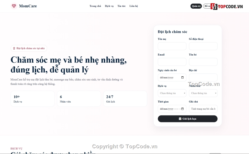 mẹ và bé,chăm sóc,Chăm sóc mẹ và bé